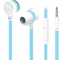 iLuv iEP336 Μπλε Λευκό Ακουστικά με μικρόφωνο